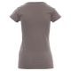 KOSZULKA T-SHIRT KRÓTKI RĘKAW YOUNG LADY - SZARY STALOWY