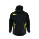 KURTKA DŁUGA OCIEPLANA COMFORT WINTER CZARNY