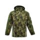 KURTKA DŁUGA OCIEPLANA STANDARD WINTER ZIELONY CAMO