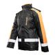 KURTKA OCIEPLANA SEVEN KINGS RIVAL - CZARNY-POMARAŃCZOWY