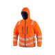 KURTKA OSTRZEGAWCZA CXS CHESTER DWUSTRONNA - POMARAŃCZOWY