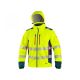 KURTKA OSTRZEGAWCZA SOFTSHELL CXS BEDFORD MĘSKA - ŻÓŁTY