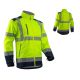 KURTKA OSTRZEGAWCZA SOFTSHELL KAZAN HV - ŻÓŁTY