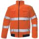 KURTKA PILOTKA OSTRZEGAWCZA CLOVELLY 2W1 - POMARAŃCZOWY