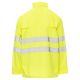 KURTKA PRZECIWDESZCZOWA OSTRZEGAWCZA HIVIS HURRICANE-JACKET - ŻÓŁTY FLUO