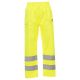 KURTKA PRZECIWDESZCZOWA OSTRZEGAWCZA HIVIS HURRICANE-PANTS - ŻÓŁTY FLUO