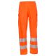 KURTKA PRZECIWDESZCZOWA OSTRZEGAWCZA HIVIS RIVER-PANTS - POMARAŃCZOWY FLUO