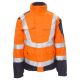 KURTKA ROBOCZA FREEWAY - POMARAŃCZOWY FLUO-GRANATOWY