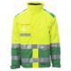 KURTKA ROBOCZA OSTRZEGAWCZA HIVIS HISPEED - ŻÓŁTY FLUO-ŻELOWY ZIELONY