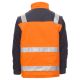 KURTKA ROBOCZA OSTRZEGAWCZA HIVIS HIWAY - POMARAŃCZOWY FLUO-GRANATOWY