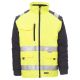 KURTKA ROBOCZA OSTRZEGAWCZA HIVIS HIWAY - ŻÓŁTY FLUO-GRANATOWY