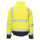 KURTKA ROBOCZA PADDOCK - ŻÓŁTY FLUO-GRANATOWY