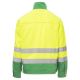 KURTKA ROBOCZA SAFE HI-VI - ŻÓŁTY FLUO-ŻELOWY ZIELONY
