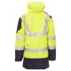 KURTKA ROBOCZA SHIELD - ŻÓŁTY FLUO-GRANATOWY