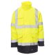 KURTKA ROBOCZA YARD - ŻÓŁTY FLUO-GRANATOWY