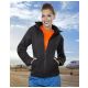 KURTKA SOFTSHELL ANIMA DAMSKA - CZARNY
