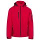 KURTKA SOFTSHELL CREEK ULTRALITE PAD - CZERWONY-CZARNY