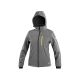 KURTKA SOFTSHELL CXS STRETCH DAMSKA - SZARY
