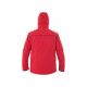 KURTKA SOFTSHELL CXS VEGAS MĘSKA ZIMOWA - CZERWONO-CZARNY