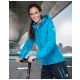 KURTKA SOFTSHELL FLORET DAMSKA - TURKUSOWY