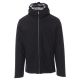 KURTKA SOFTSHELL OREGON - CZARNY-SZARY STALOWY