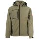 KURTKA SOFTSHELL STREAM LITE PAD - ZIELONY WOJSKOWY-ZIELONY