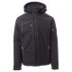 KURTKA SOFTSHELL STREAM PAD - ANTRACYTOWY-CZARNY