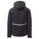 KURTKA SOFTSHELL STREAM PAD - ANTRACYTOWY-CZARNY