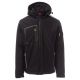 KURTKA SOFTSHELL STREAM PAD - CZARNY-CZARNY