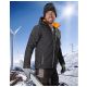KURTKA SOFTSHELL VISION ZIMOWA - CZARNY
