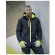 KURTKA SOFTSHELL VISION ZIMOWA - CZARNY-ŻÓŁTY