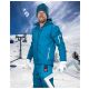 KURTKA SOFTSHELL VISION ZIMOWA - NIEBIESKI