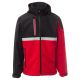KURTKA SOFTSHELL WISE PAD - CZERWONY-CZARNY