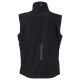 KURTKA SOFTSHELL WISE VEST - CZARNY-CZARNY