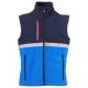 KURTKA SOFTSHELL WISE VEST - KRÓLEWSKI NIEBIESKI-GRANATOWY