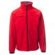 KURTKA SOFTSHELL Z KAPTUREM ALASKA - CZERWONY