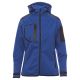 KURTKA SOFTSHELL Z KAPTUREM EXTREME LADY - KRÓLEWSKI NIEBIESKI-CZARNY