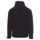 KURTKA SOFTSHELL Z KAPTUREM GALE - CZARNY