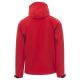 KURTKA SOFTSHELL Z KAPTUREM GALE - CZERWONY
