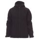 KURTKA SOFTSHELL Z KAPTUREM GALE LADY - CZARNY
