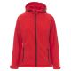 KURTKA SOFTSHELL Z KAPTUREM GALE LADY - CZERWONY
