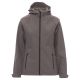 KURTKA SOFTSHELL Z KAPTUREM GALE LADY - SZARY STALOWY
