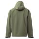 KURTKA SOFTSHELL Z KAPTUREM GALE - ZIELONY WOJSKOWY