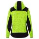 KURTKA SOFTSHELL Z KAPTUREM TRIP LADY - ŻÓŁTY FLUO-CZARNY