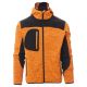 KURTKA SOFTSHELL Z KAPTUREM TRIP - POMARAŃCZOWY FLUO-CZARNY