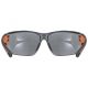 OKULARY UVEX SPORTSTYLE 204 - BLACK ORANGE