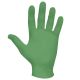 RĘKAWICE NITRYLOWE SHOWA 6110PF BIODEGRADOWALNE (100SZT.) - ZIELONY