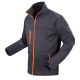SOFTSHELL KURTKA SZARA