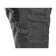 SPODENKI JEANSOWE CXS MURET MĘSKIE - SZARO-CZARNY