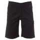 SPODENKI KRÓTKIE BERMUDY SERVICE STRETCH - CZARNY